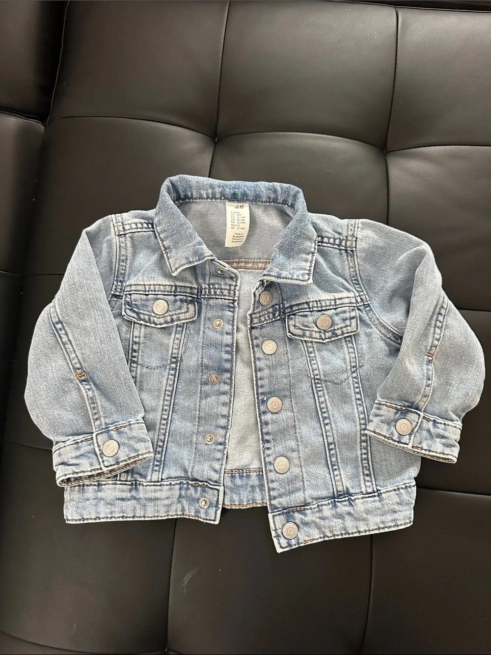 H&M Light Blue Kids Denim Jacket